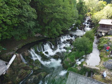 Vodopadi rijeke Krupe u Krupi na Vrbasu