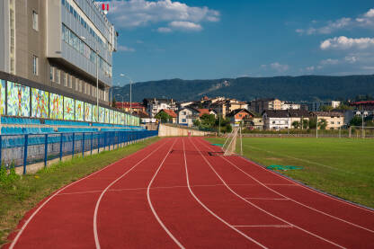 Sportsko-rekreativni centar "Vlajko Petrović" na Palama je višenamjenskih sportsko-reakreativni prostor, koji uključuje i fudbalski stadion na kojem igra prvoligaš "Romanija".