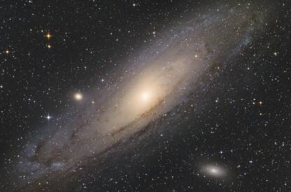 Galaksija M31 Andromeda snimljena teleskopom