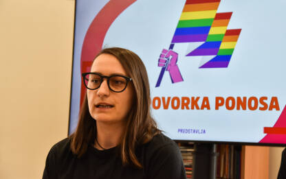 Lejla Huremović, članica Organizacionog odbora Bh. povorke ponosa.