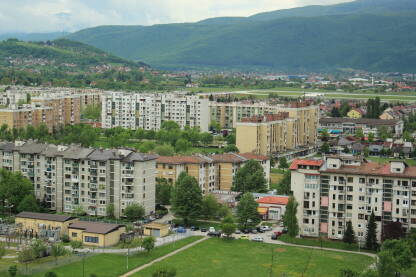 Naselje Dobrinja, Sarajevo, proljece 2021.