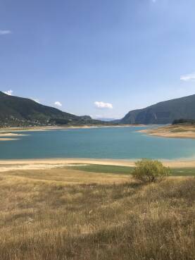 Ramsko jezero u oktobru.