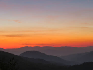 Zalazak sunca, pejsaž