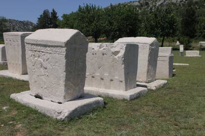 Stećci u nekropoli Radimlja,