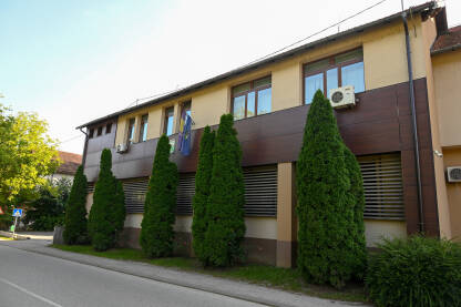 Sapna: Zgrada opštine.