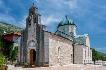 Manastir Tvrdoš se nalazi nedaleko od Trebinja. Manastir je sjedište Zahumsko-hercegovačke i primorske eparhije i izgrađen je 1509. godine, na temeljima crkve iz IV vijeka.
