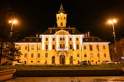 Gradska vijećnica, Szeged, Mađarska.