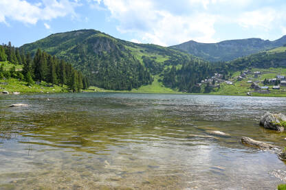Prokoško jezero, planina Vranica, Fojnica, Bosna i Hercegovina. Prokoško jezero, planina Vranica, Fojnica, Bosna i Hercegovina. Jezero na planini.