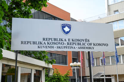 Priština, Kosovo: Skupština Kosova. Institucije Kosova.