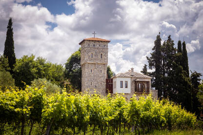 Manastir Tvrdoš se nalazi nedaleko od Trebinja. Manastir je sjedište Zahumsko-hercegovačke i primorske eparhije i izgrađen je 1509. godine, na temeljima crkve iz IV vijeka.