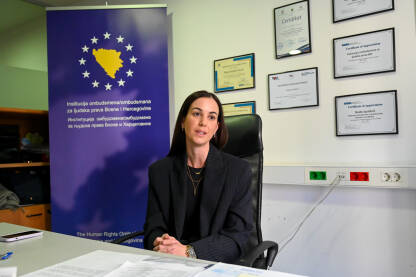 Naida Spužević, Stručna saradnica u Instituciji ombudsmana za ljudska prava BiH.