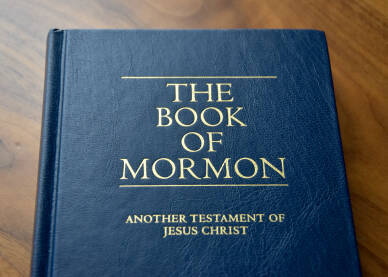 Sveta knjiga mormona, koju je objavio osnivač ove religije Joseph Smith 1830. godine. Zvanični naziv religije je Crkva Isusa Hrista svetaca posljednjih dana.