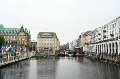 Hamburg, Njemačka: Zgrade u centru grada.