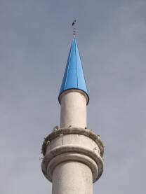 Vrh munara Ferhat-pašine džamije u Banja Luci