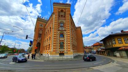 Zgrada sarajevske Vijećnice.
