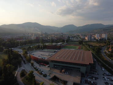 Gradska arena "Husejin Smajlović" je multifunkcionalna dvorana nazvana po gradonačelniku Zenice, Husejinu Smajloviću. Gradska arena je dio Sportsko-poslovnog centra Zenica
