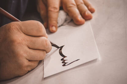 pisanje kaligrafije
