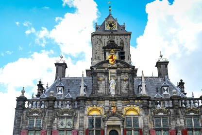 Gradska vijećnica u Delftu, Nizozemska.