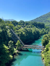 Srušeni most u Jablanici