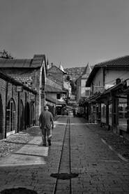 Sarajevo, Baščaršija, slučajni prolaznik.