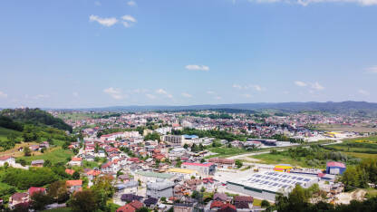 Slika dronom općine Velika Kladuša