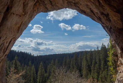 Prelijep pogled iz Bijambarske pećine