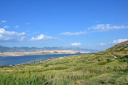 Priroda na otoku Pagu, Hrvatska.