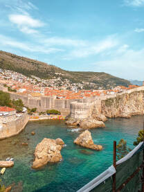 Pogled na stari grad u Dubrovniku