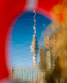 Refleksija TV tornja u vodi, Berlin