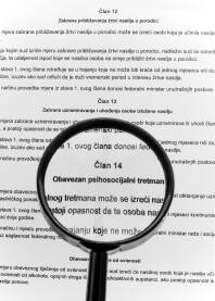 Obavezan psihosocijalni tretman nasilnika. Zakonski propisi u slučajevima nasilja u porodici.

Fotografija besplatna za ilustrovanje medijskih sadržaja o nasilju, svako drugo korištenje je zabranjeno.

Autorka: Amira Skopljak