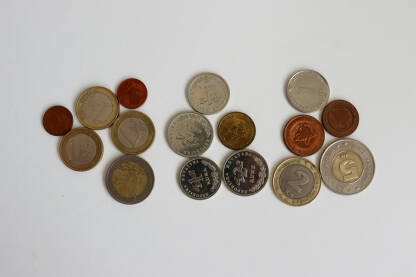 Kovanice konvertibilnih maraka, kuna i eura