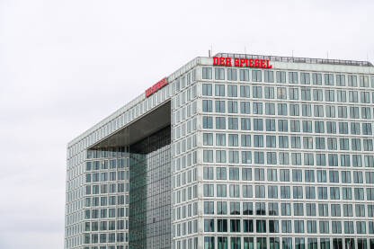 Sjedište Spiegel-a u Hamburgu, Njemačka. Der Spiegel je njemački sedmični magazin. Uredništvo.