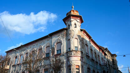 Arad, Rumunija, historijske zgrade u centru grada.