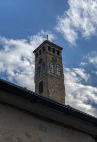Sarajevska sahat-kula, Sarajevo, Bosna i Hercegovina, lunarni sat