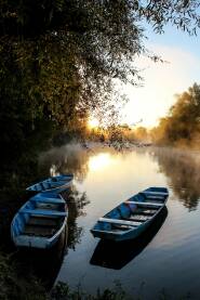 Mistično jutro na rijeci Ukrini.