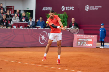 Teniser Novak Đoković na turniru Srpska open 2023