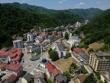 Panorama Srebrenice Panoramske fotografije Srebrenice