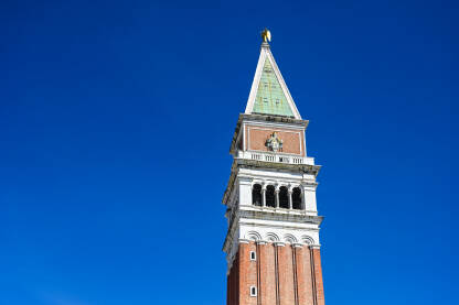 Venecija, Italija: Zvonik na Trgu svetog Marka.