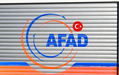 Logo upravljanje katastrofama i vanrednim situacijama (AFAD). Turska agencija za hitne intervencije AFAD.