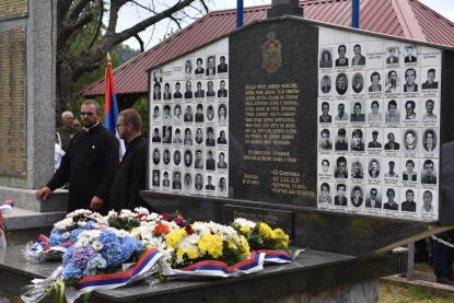 Obilježavanja stradanja Srba na Petrovdan, 12. jula 1992. godine. Komemoracija povodom 31 godine.