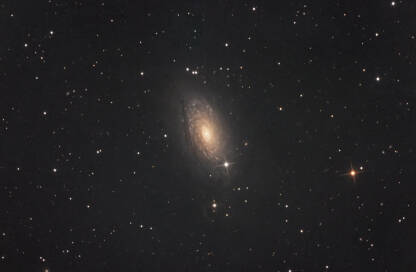 Galaksija M63 "Suncokret" snimljena teleskopom