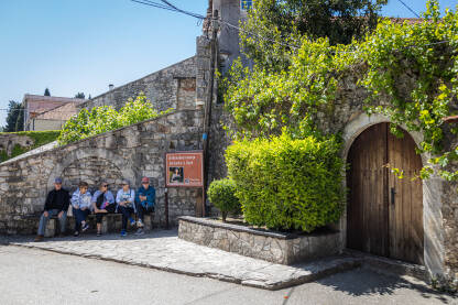 Anđelkina kapija se nalazi u ulici Stari grad u centru Trebinja. Kapija privlači veliki broj turista i posetilaca jer je korišćenja u seriji "Ranjeni orao" Zdravka Šotre.