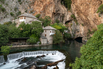 Tekija Blagaj i izvor rijeke Bune kod Mostara