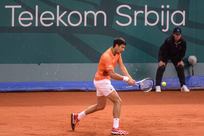 Serbia Open 2022, teniski turnir, Novak Djokovic u finalnom mecu protiv Andreya Rubleva.