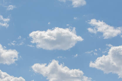 Plavo nebo i oblaci