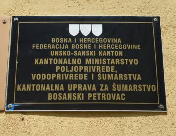 Uprava za šumarstvo Bosanski Petrovac.