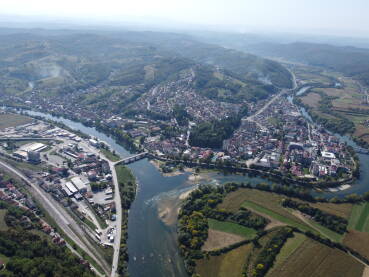 Novi Grad, Republika Srpska. Panorama.