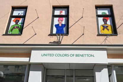 Benetton trgovina. United Colors of Benetton.