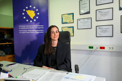 Naida Spužević, Stručna saradnica u Instituciji ombudsmana za ljudska prava BiH.