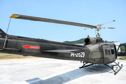 Helikopter Oružanih snaga Bosne i Hercegovine.